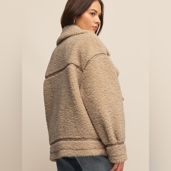 NWT Z Supply Ari Sherpa Jacket Size M - Picture 3 of 9